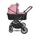 Passeggino GLORY 2in1 con cesta per neonato PINK